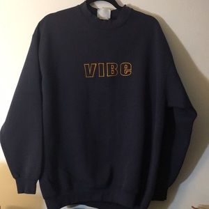 Vintage lee “vibe” crew neck sweater